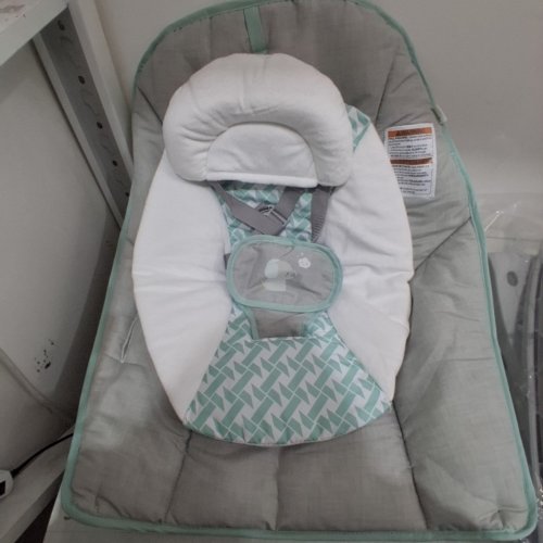 INGENUITY KEEP COZY 3-IN-1 GROW WITH ME VIBRATING BABY BOUNCER SEAT & ROCKER - 6-40LBS - BLUE/GREY image 5
