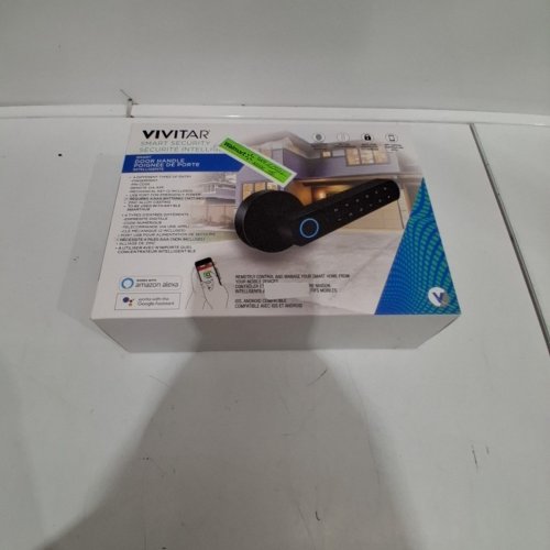 VIVITAR SMART DOOR LOCK WITH BUILT-IN WIFI - BLACK image 9