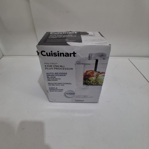 CUISINART MINI-PREP PLUS 3-CUP FOOD PROCESSOR - WHITE (MODEL: DLC-2A) image 5