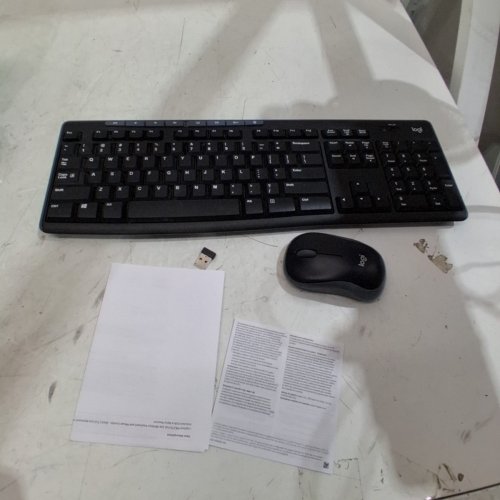 LOGITECH MK270 WIRELESS KEYBOARD AND MOUSE COMBO - 2.4 GHZ WIRELESS - BLACK (MODEL: MK270) image 4