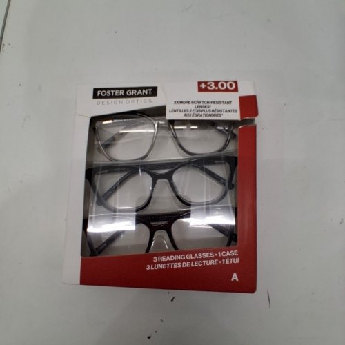 3PK FOSTER GRANT READING GLASSES - +3.00 image 3