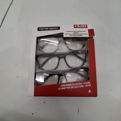 3PK FOSTER GRANT READING GLASSES - +3.00 image 4