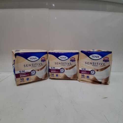 30PK TENA SENSITIVE CARE INCONTINENCE UNDERWEAR - S/M image 3