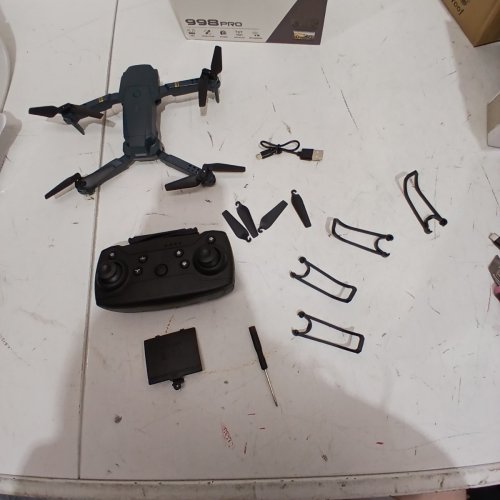 REMOTE CONTROL DRONE - BLACK (MODEL: 998PRO) image 3
