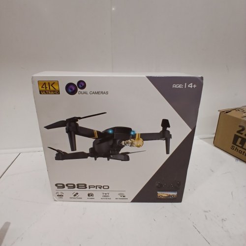 REMOTE CONTROL DRONE - BLACK (MODEL: 998PRO) image 5