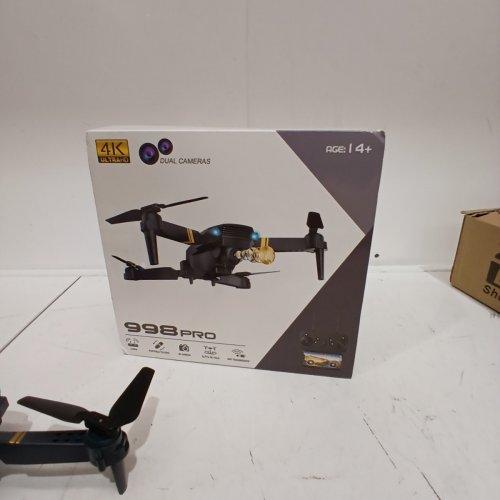 REMOTE CONTROL DRONE - BLACK (MODEL: 998PRO) image 7