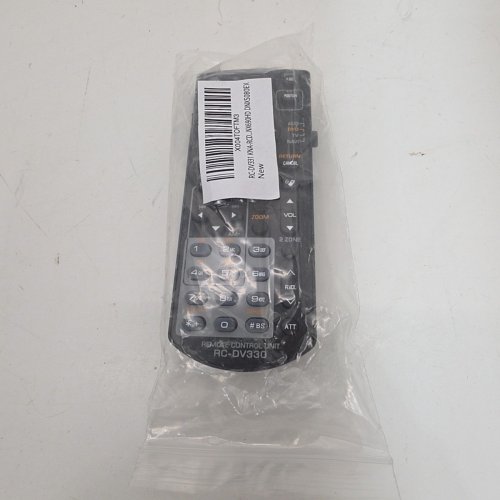 REPLACEMENT REMOTE CONTROL FOR VARIOUS KENWOOD DVD PLAYERS - BLACK (MODEL: RC-DV330) image 4