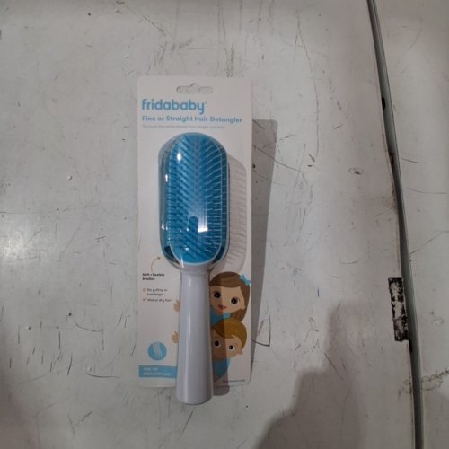 FRIDABABY - FINE OR STRAIGHT DETANGLER BRUSH - BLUE/WHITE image 2