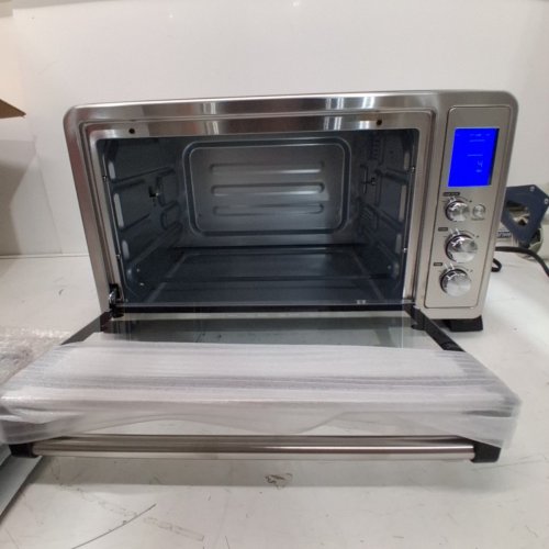 TOSHIBA MULTI-FUNCTION DIGITAL CONVECTION TOASTER OVEN - STAINLESS STEEL (MODEL: AC25CEW-SSC) image 4