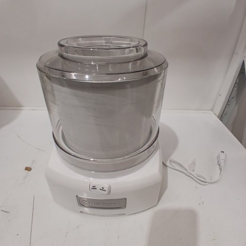 CUISINART ICE CREAM, FROZEN YOGURT & SORBET MAKER - 1.4L - WHITE (MODEL: ICE-21C) image 5