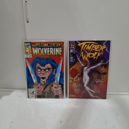 4 ASSTD DC, MARVEL, AND IMPACT COMIC BOOKS - THE COMET #6, TIMBER WOLF #5, MARVEL COMICS PRESENTS WOLVERINE #93, ROBIN II THE JOKER'S WILD #1 (HOLOGRAM) - VARIOUS AUTHORS image 4