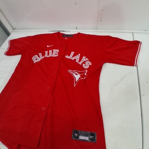 MEN'S REPLICA TORONTO BLUE JAYS JERSEY - EXTRA LARGE - RED image 4