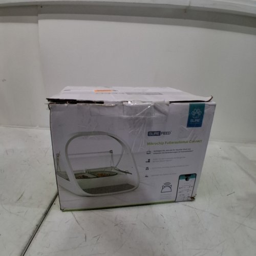SURE PETCARE SUREFEED MICROCHIP PET FEEDER CONNECT, SELECTIVE PET FEEDER - WHITE\GREY image 5