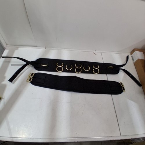 2PC LUNGE ROLLER - 27" - BLACK/GOLD image 2