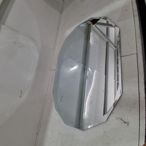 OVAL WALL MOUNTED MIRROR - 23"X 31" image 2