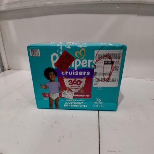 76PK PAMPERS CRUISERS 100% LEAKPROOF 360° GAP-FREE FIT DIAPERS - SIZE 6 image 3