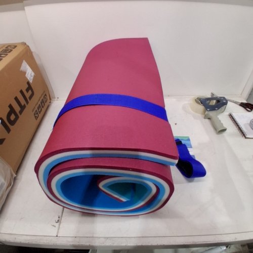 FITPLY NARROW FLOATING MAT - 26" X 75" - BLUE\PINK image 2