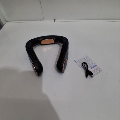 NECK FAN WITH COOLING PLATE - BLACK/GOLD (MODEL:ZLGB01) image 3