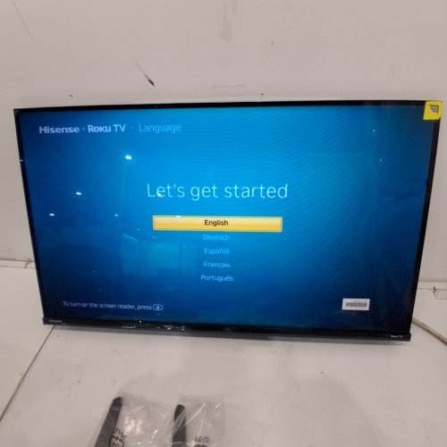 HISENSE QLED ROKU TV SMART TV - 32" - BLACK (MODEL: 32QD4HSR) image 2
