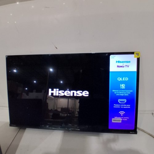 HISENSE QLED ROKU TV SMART TV - 32" - BLACK (MODEL: 32QD4HSR) image 12