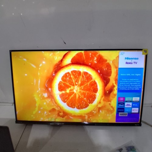 HISENSE QLED ROKU TV SMART TV - 32" - BLACK (MODEL: 32QD4HSR) image 13