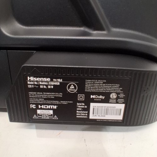 HISENSE QLED ROKU TV SMART TV - 32" - BLACK (MODEL: 32QD4HSR) image 17