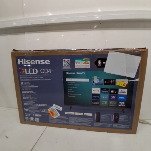HISENSE QLED ROKU TV SMART TV - 32" - BLACK (MODEL: 32QD4HSR) image 18