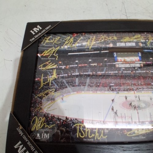 THE HIGHLAND MINT OTTAWA SENATORS LIMITED EDITION 2024-25 SIGNATURE RINK PRINT - 12" X 19.5" - MULTICOLOURED (STYLE : 202477458) image 4