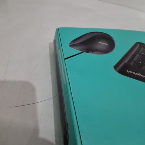 2PC LOGITECH MK120 WIRED DESKTOP KEYBOARD AND MOUSE COMBO - BLACK (MODEL : MK210 CORDED) image 3
