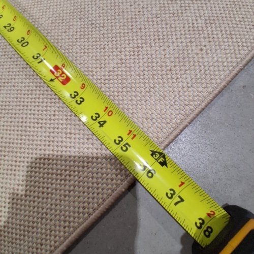 NON-SLIP INDOOR MAT - 3FTX4.5FT - BEIGE image 3