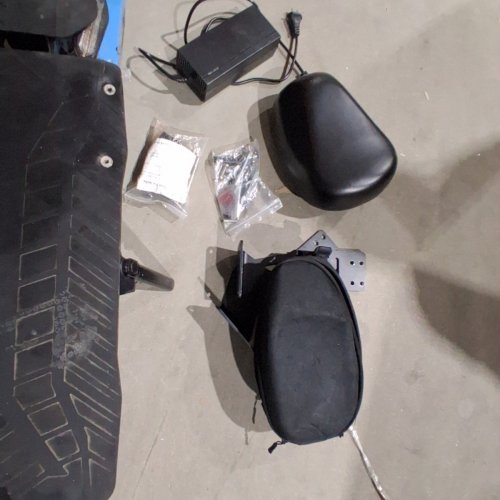 ARWIBON ELECTRIC SCOOTER ADULTS WITH UAL MOTOR COMMUTER DUAL BRAKE SYSTEM AND SHOCK ABSORPTION - UP TO 46MPH - 43 MILES RANGE - BLUE (MODEL: GT08) image 12