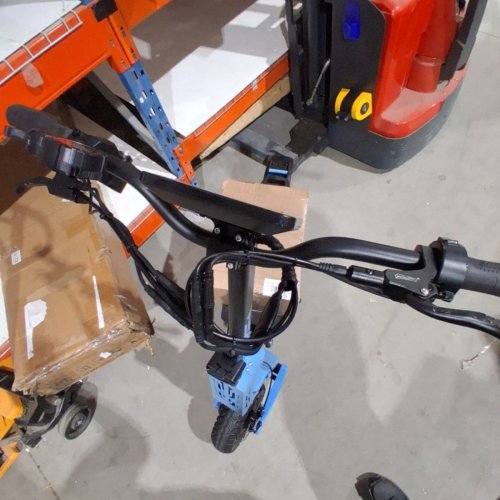 ARWIBON ELECTRIC SCOOTER ADULTS WITH UAL MOTOR COMMUTER DUAL BRAKE SYSTEM AND SHOCK ABSORPTION - UP TO 46MPH - 43 MILES RANGE - BLUE (MODEL: GT08) image 18