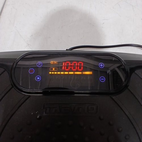 TAEVNO BLUETOOTH VIBRATION PLATE EXERCISE MACHINE - 450LB CAPACITY - BLACK image 2