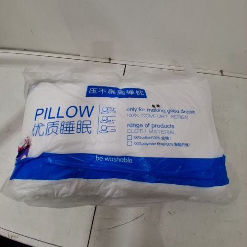 MAINSTAYS COMFORT COMPLETE PILLOW- STANDARD- WHITE image 2