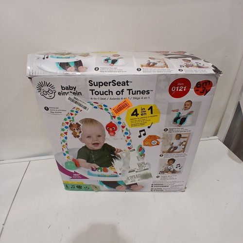 BABY EINSTEIN 3-IN-1 SUPERSEAT TOUCH OF TUNES - 6M - 3Y - MULTICOLORED (MODEL:‎16982) image 4