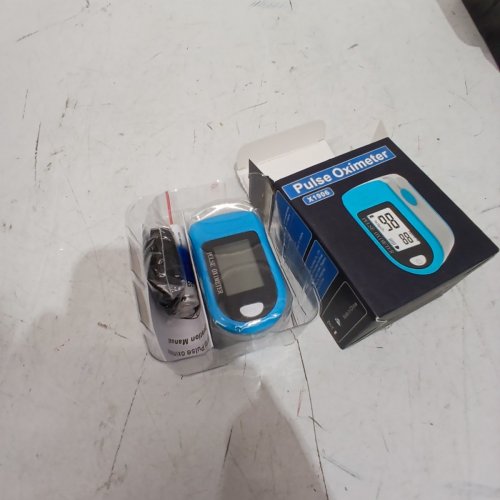 DELUXE FINGERTIP PULSE OXIMETER WITH OLED DISPLAY - BLUE (MODEL:X1906) image 2