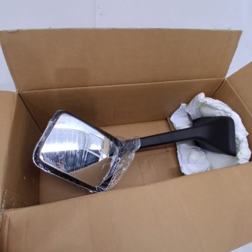 SEASSAUTO HOOD MIRROR REPLACEMENT 2018+ LT625 TRUCK - RIGHT - BLACK/CHROME (MODEL: UT-ILT-0053A-R) image 2