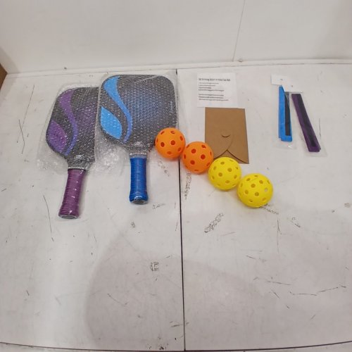 JONCAYE FIBERGLASS USAPA APPROVED PICKELBALL SET - MULTICOLOR image 2