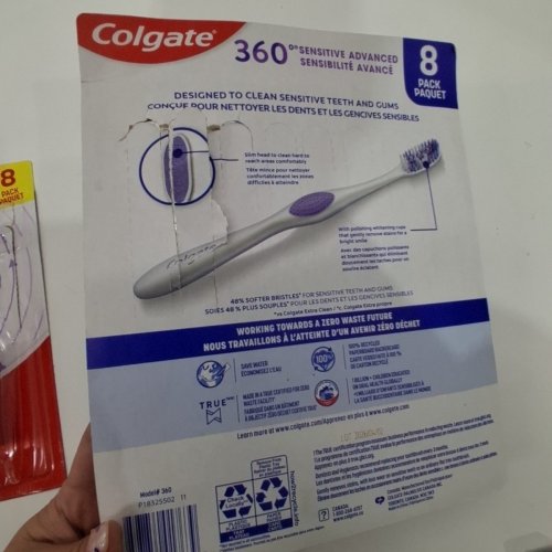 6PK COLGATE EXTRA SOFT 360 TOOTH BRUSH - ASSORTED COLORS image 4