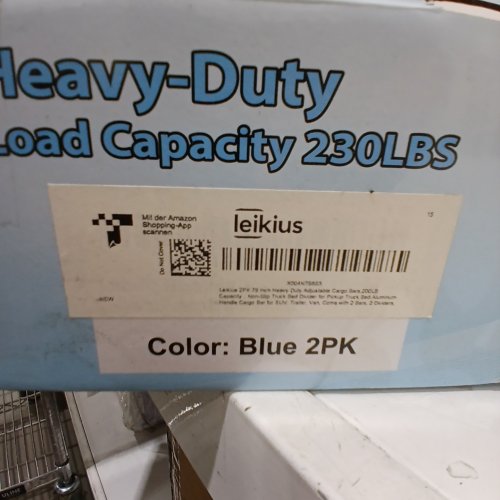 2PK LEIKIUS HEAVY DUTY HIGH QUALITY METAL JACKS FOR CABINET INSTALLATION - 200 LBS CAPACITY - 40" - 78.7" - BLACK/BLUE (MODEL: LK-DGS-5) image 3