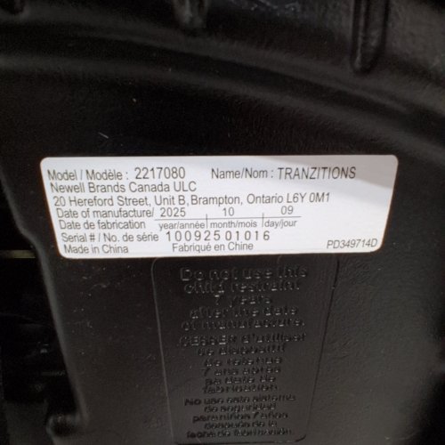 GRACO TRANZITIONS 3-IN-1 LIGHTWEIGHT ADJUSTABLE HEIGHT HARNESS BOOSTER CAR SEAT WITH CUP HOLDERS - 100LB MAX WEIGHT - ELOISE PURPLE (MODEL: 2217080) image 2