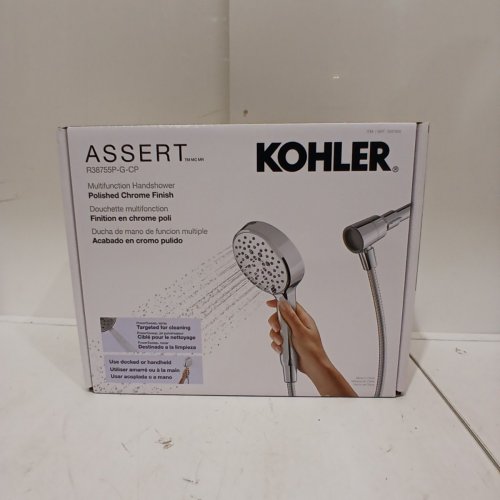 KOHLER ASSERT MULTIFUNCTION HANDSHOWER - 72" - CHROME (MODEL: RC38755P-G-CP / 1937950) image 4