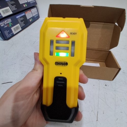 EOUTIL STUD FINDER WALL SCANNER - 3/4" - YELLOW/BLACK - (MODEL: ST102) image 2