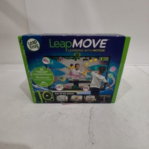 LEAPFROG LEAPMOVE ACTIVE LEARNING VIDEO GAME SYSTEM - BLACK/GREEN (MODEL: 80-618700) image 4