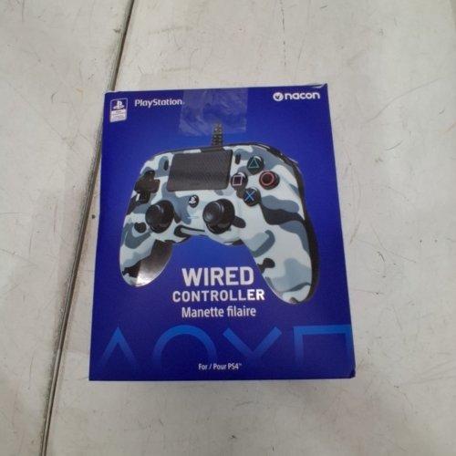 NACON OFFICIALLY LICENSED WIRED CONTROLLER FOR PLAYSTATION 4 - GREY CAMO (MODEL: BB4469) image 4