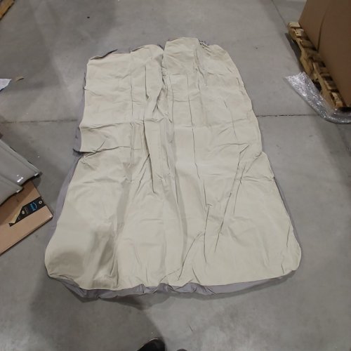INTEX DURA-BEAM STANDARD SINGLE-HIGH AIR MATTRESS *NO PUMP* - 60" X 80" X 10" - QUEEN - TAN (MODEL: 64103E) image 2