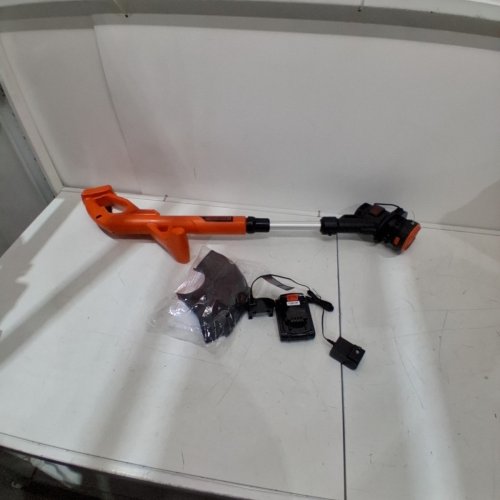 BLACK+DECKER STRING TRIMMER/EDGER - 10" - 20V - BLACK/ORANGE (MODEL: LST201) image 4