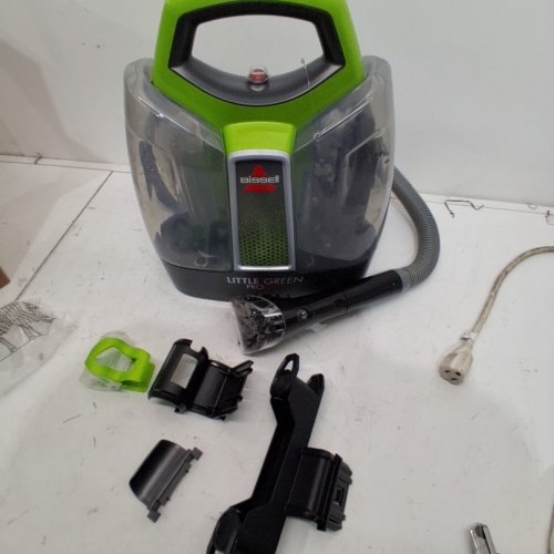 BISSELL LITTLE GREEN PORTABLE DEEP CLEANING VACUUM - 37OZ TANK MAX - GREEN/GREY (MODEL : 2513B) image 3