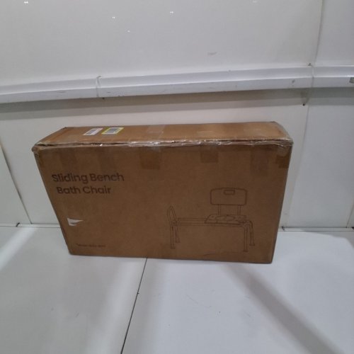 CAREBODA SLIDING BATHTUB SHOWER CHAIR WITH NON-SLIP FOOT MATS - 300LBS CAPACITY - (MODL: RF03-0010) image 5
