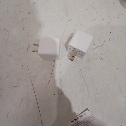 2PK USB-C CHARGERS - 20W - WHITE (ITEM: X004BWT6KT) image 3